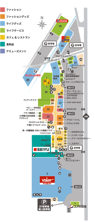フロアマップ1F