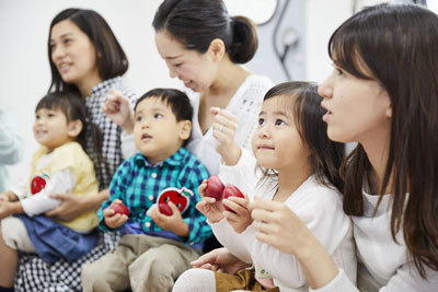 2歳児コースは元気いっぱい！ 随時入会可能