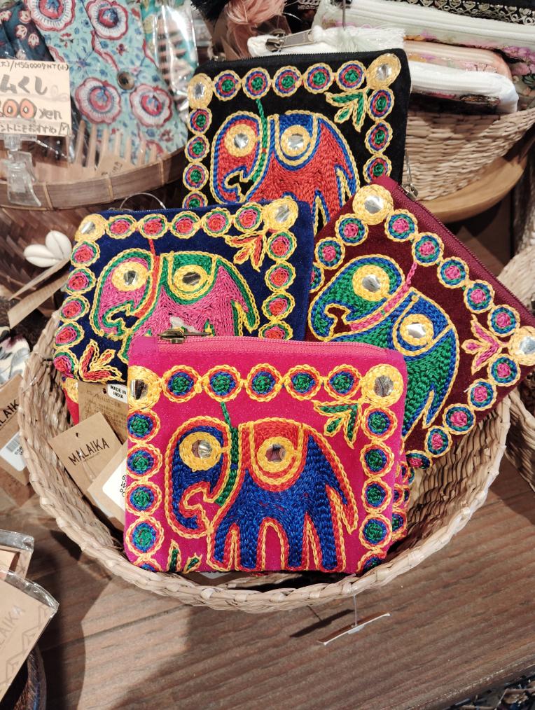 インド刺繍コインパース！